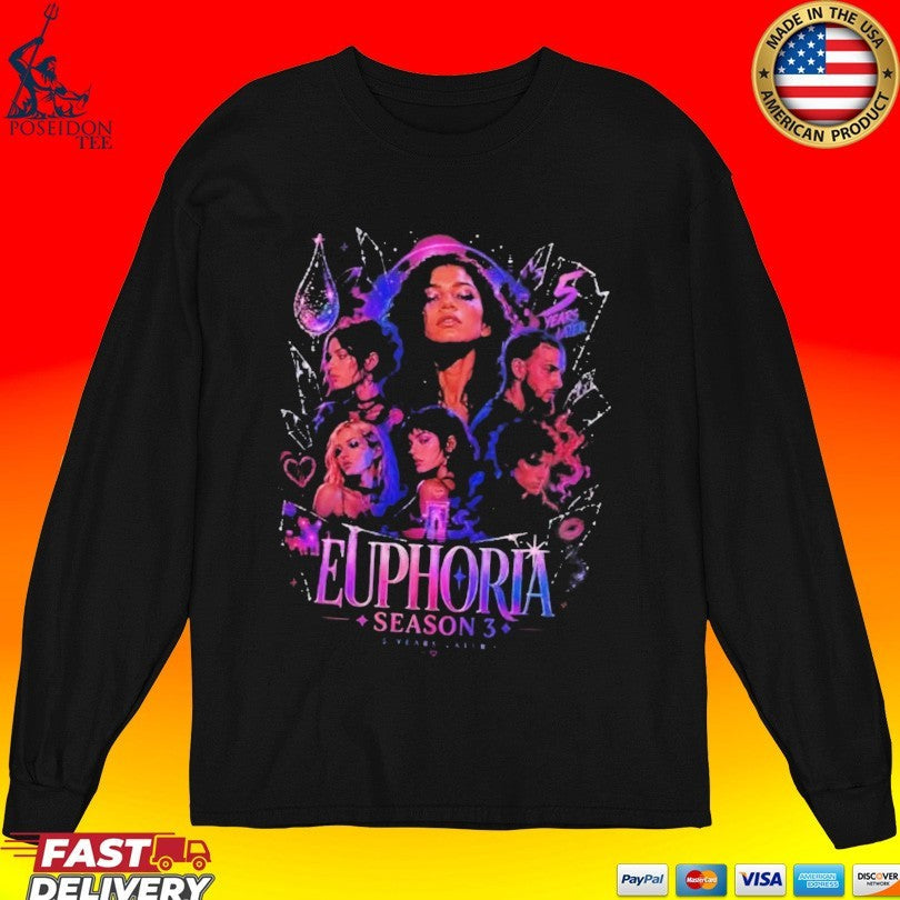 Euphoria Season 3 Moody Tv Show Fan Graphic Unisex