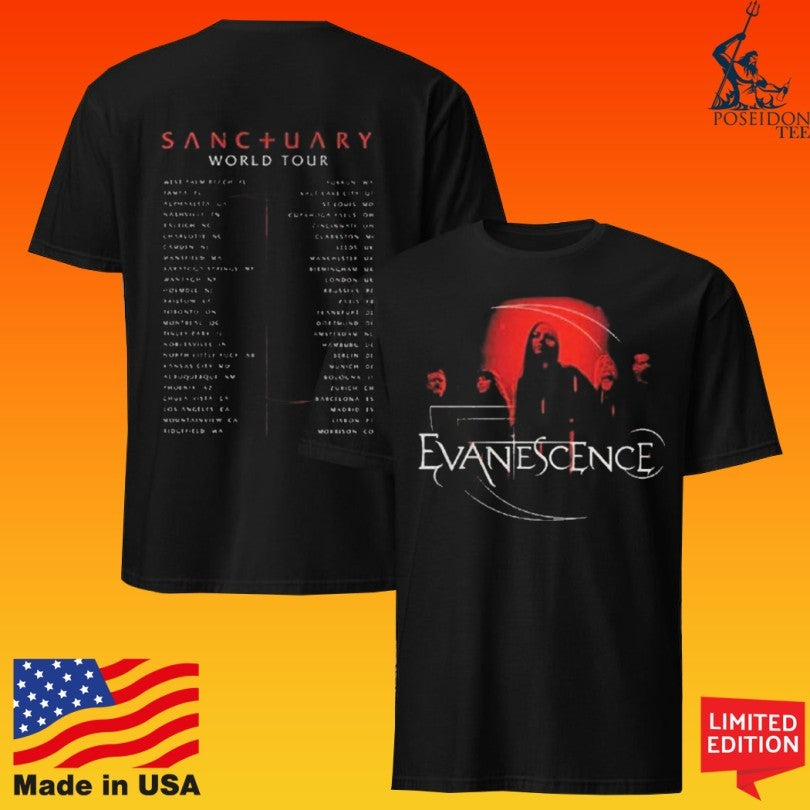 Evanescence Group Photo Logo Itin Unisex