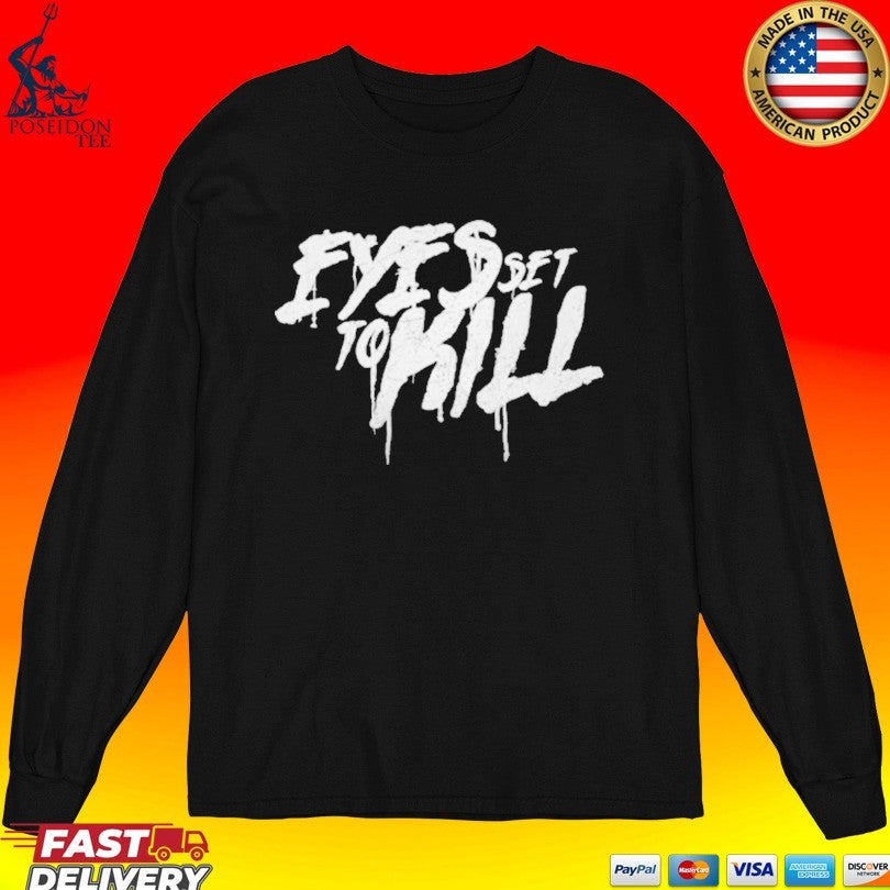 Eyes Set To Kill Drip Logo Unisex
