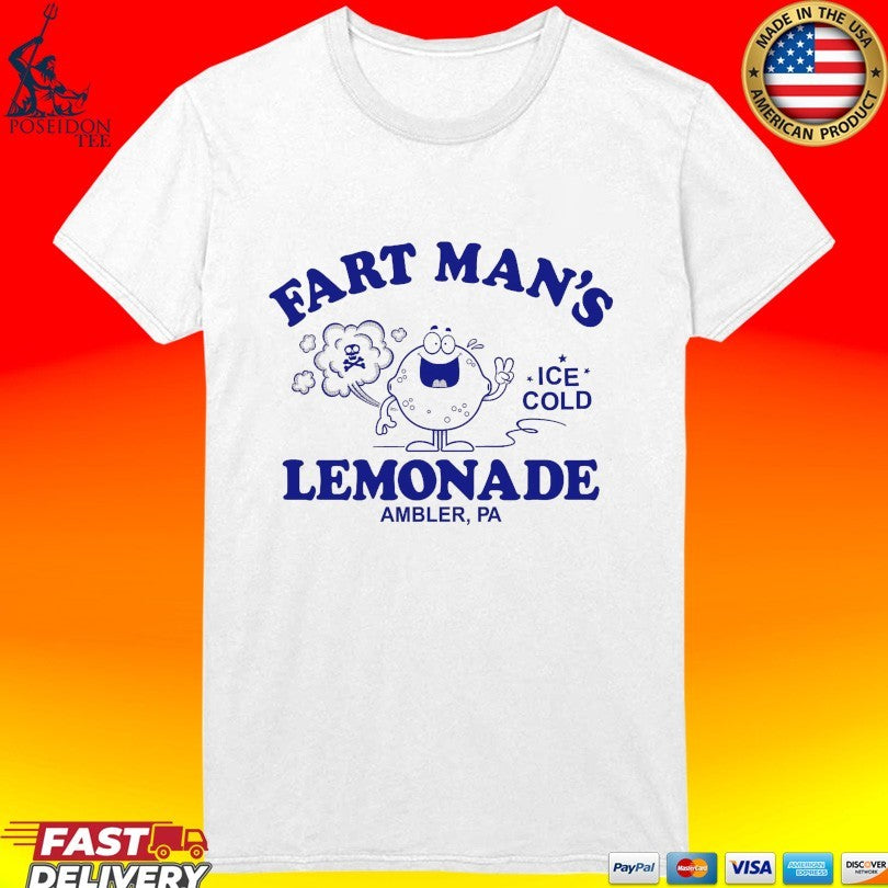 Fart Man’s Lemonade Ambler Pa Ice Cold Unisex