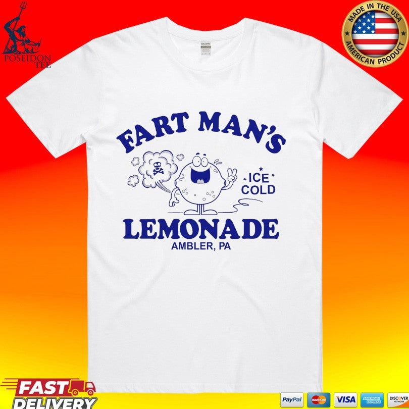 Fart Man’s Lemonade Ambler Pa Ice Cold Unisex