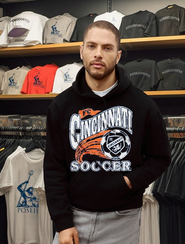 FC Cincinnati Soccer Ball Graphic Unisex