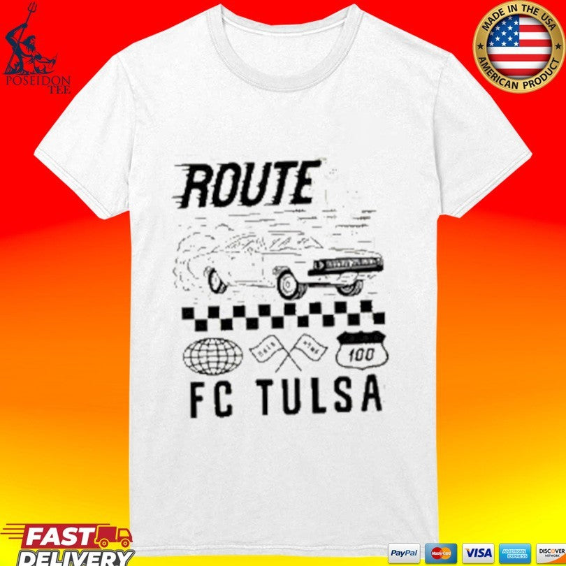 Fc Tulsa Usl Championship Route 66 Oklahoma 100 Unisex