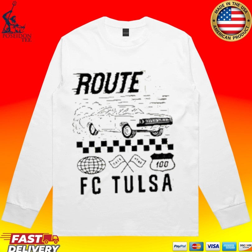 Fc Tulsa Usl Championship Route 66 Oklahoma 100 Unisex
