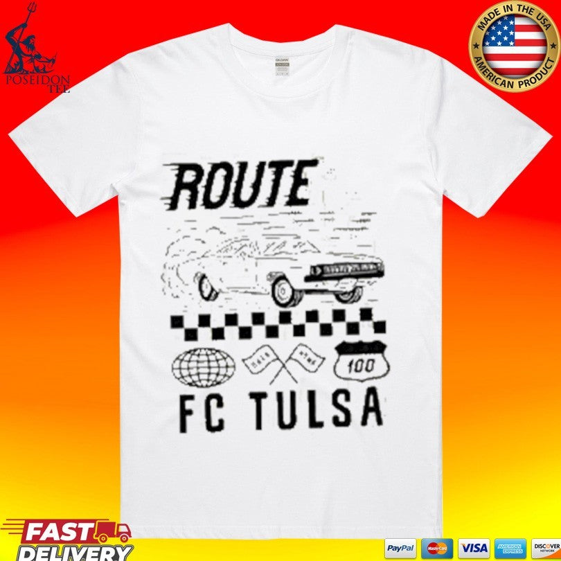 Fc Tulsa Usl Championship Route 66 Oklahoma 100 Unisex