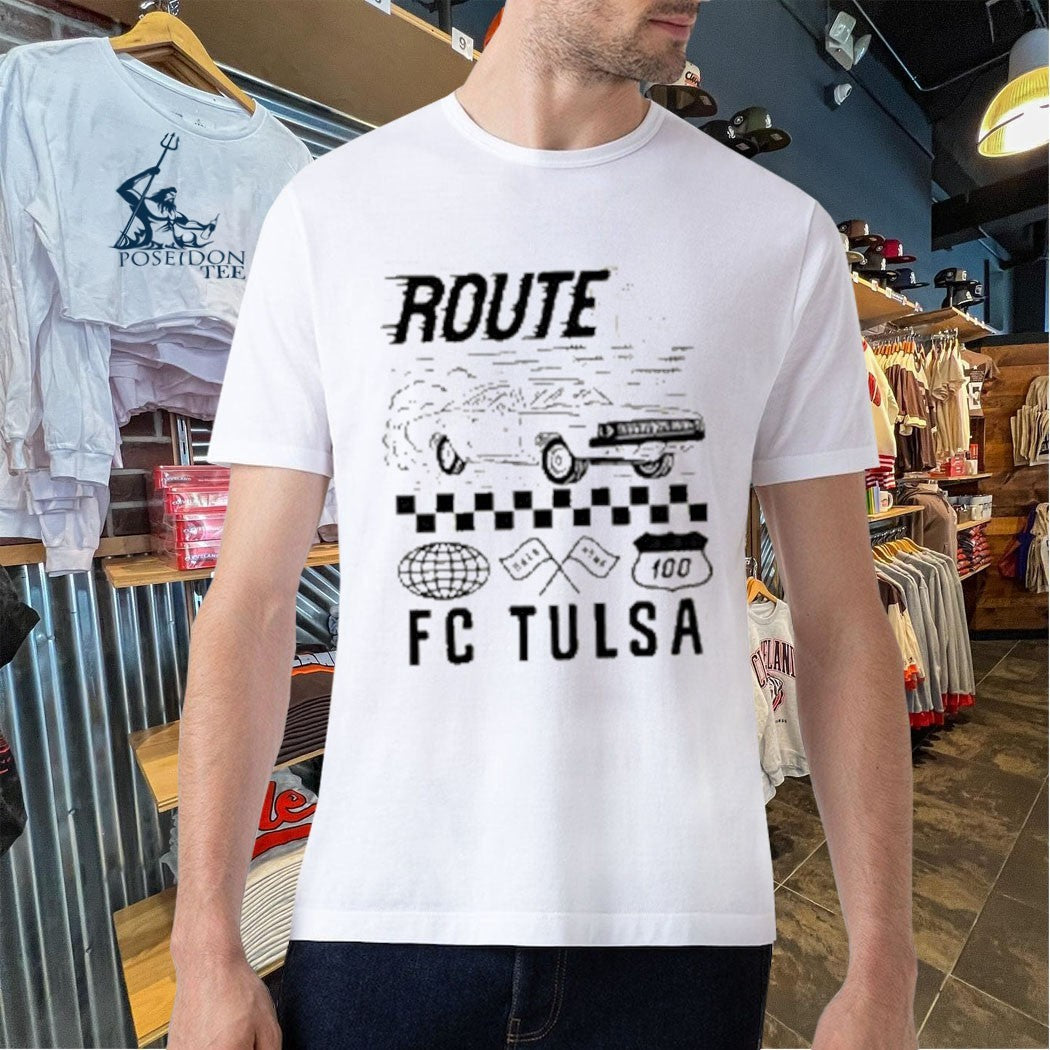 Fc Tulsa Usl Championship Route 66 Oklahoma 100 Unisex