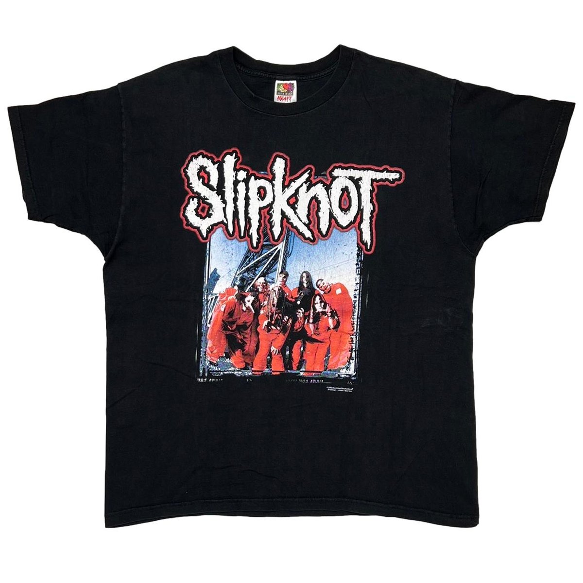 Slipknot 2000 1st ALBUM DOUBLE SIDE FRUIT OF THE LOOM XL 7834