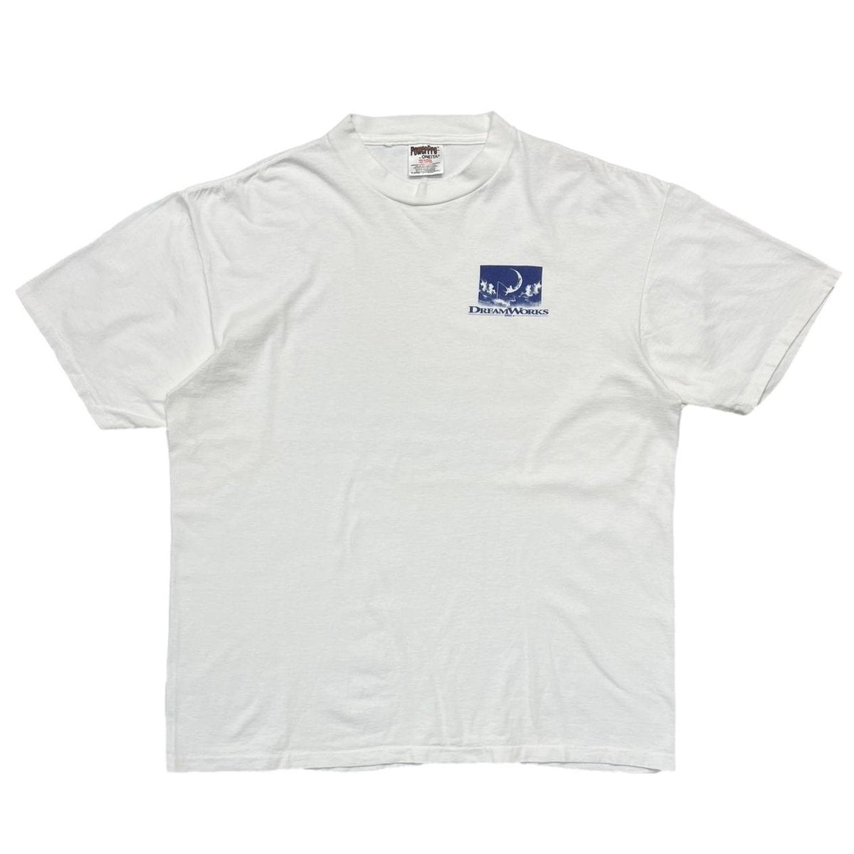 DREAM WORKS LOGO TEE WHITE ONEITA XL 3625