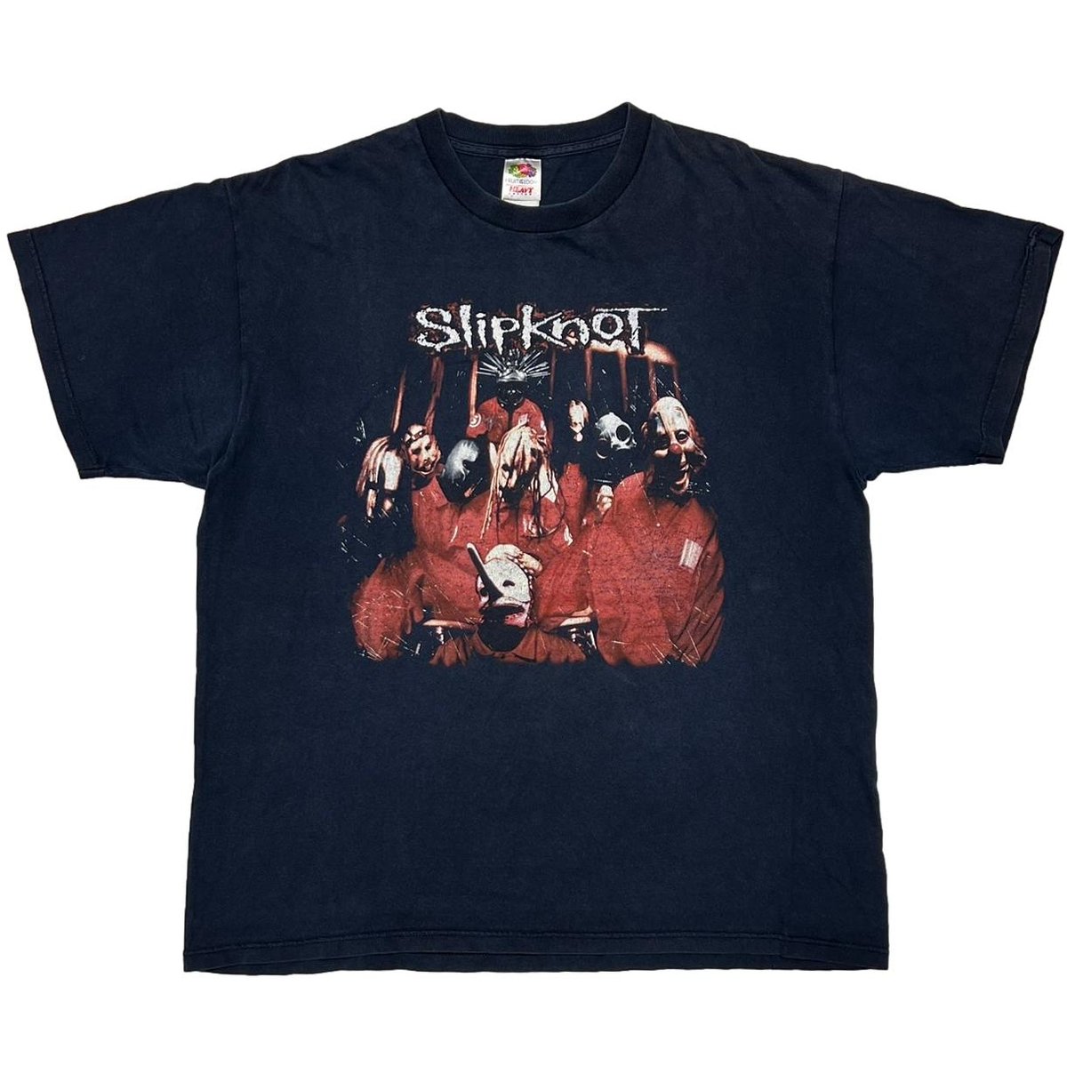 SLIPKNOT 1st ALBUM RED JUMPSUIT FUCK IT ALL FRUIT OF THE LOOM XL 1719