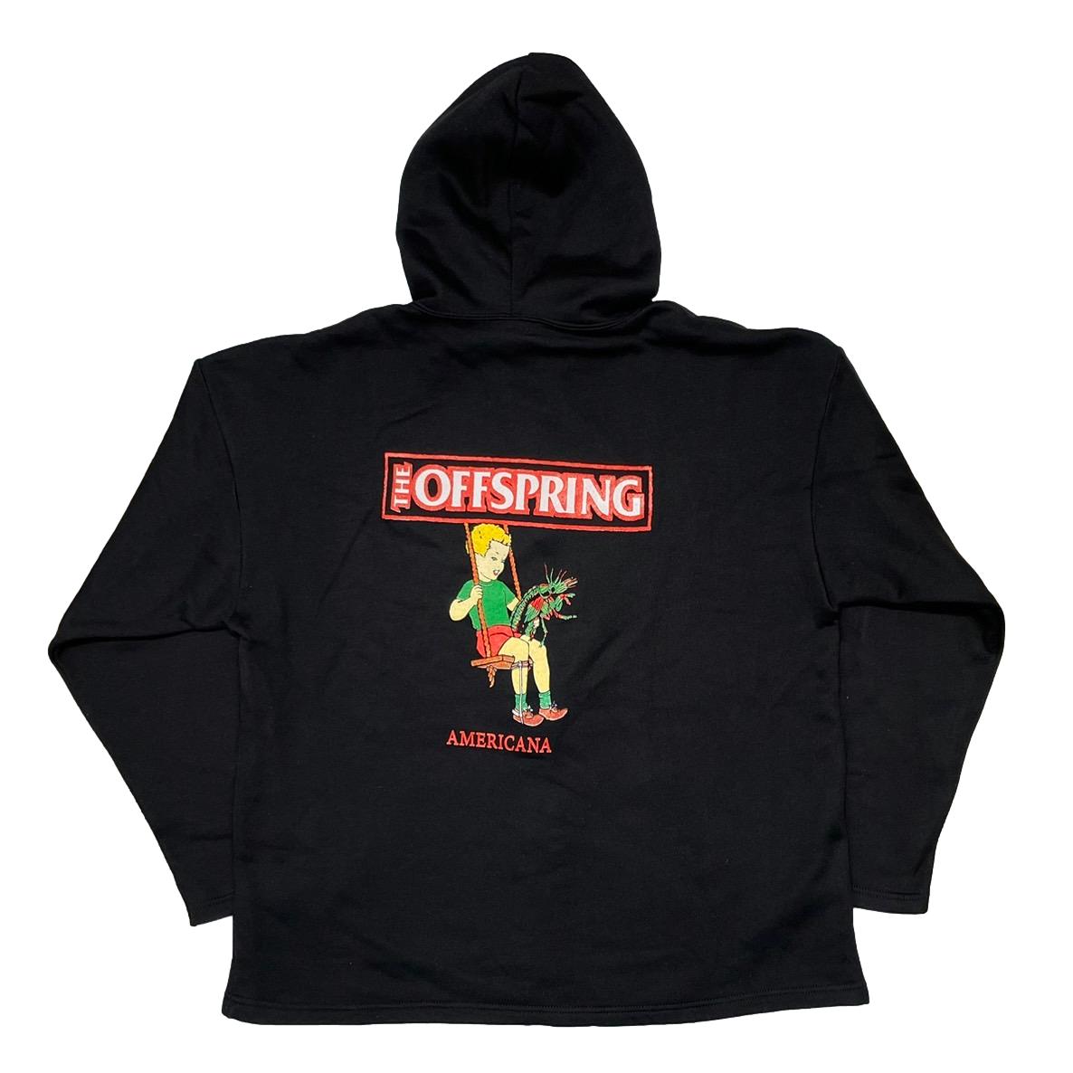OFFSPRING AMERICANA ZIP UP SWEAT HOODIE FITS XL 4454