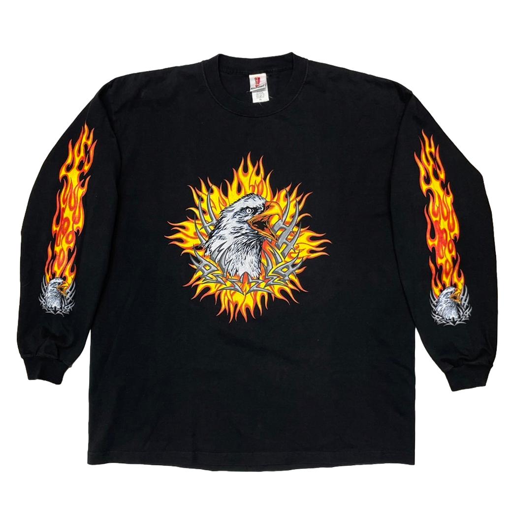 OLD & VINTAGE BIG EAGLE ARM FLAME LS XL 9354