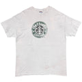 STARBUCKS COFFEE LOGO AAFES WHITE Hanes XL 4486