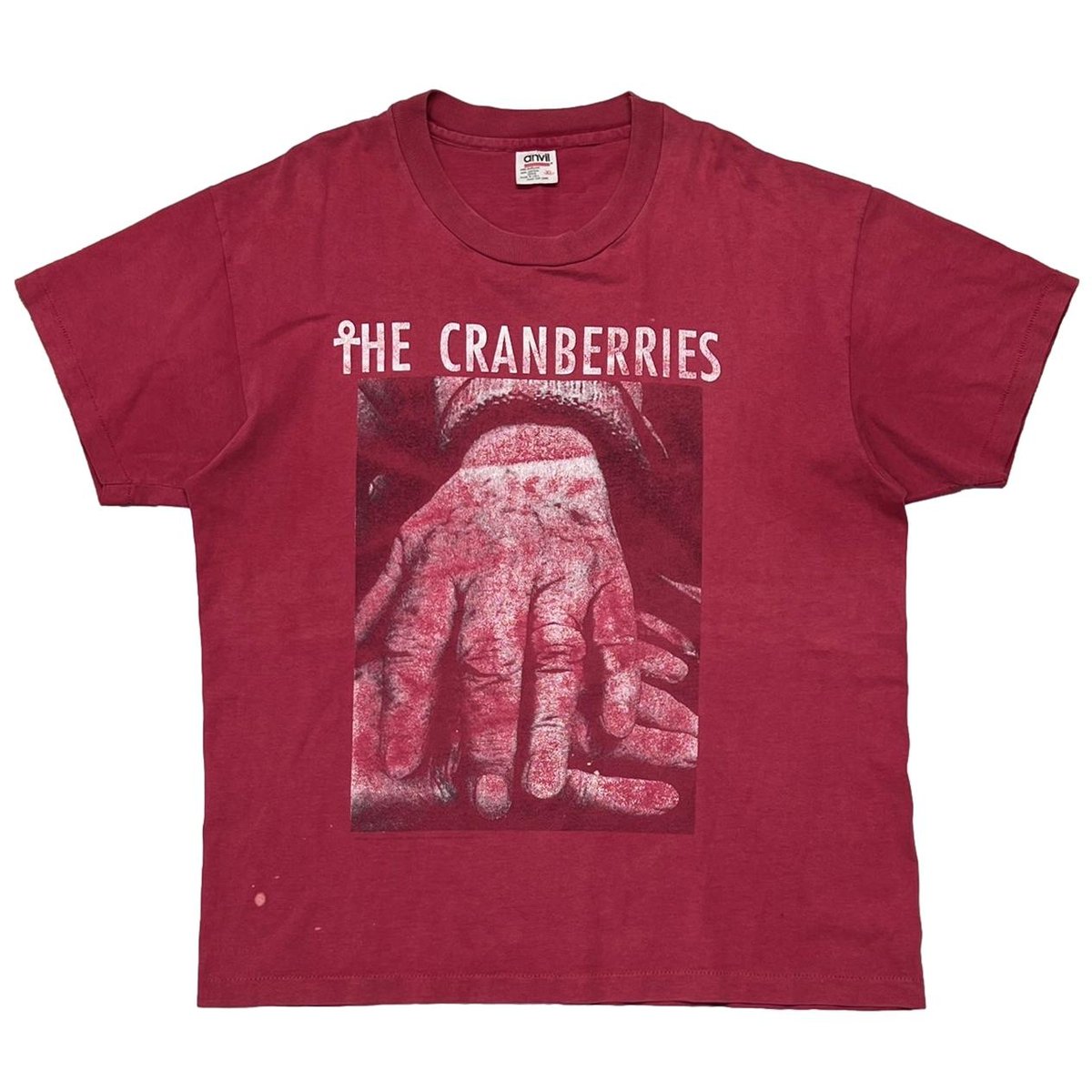 THE CRANBERRIES PUT ME DOWN FADED RED ANVIL XL 8706
