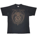 MARILYN MANSON ANTICHRIST SUPERSTAR BRONZE LOGO TULTEX XL 1618