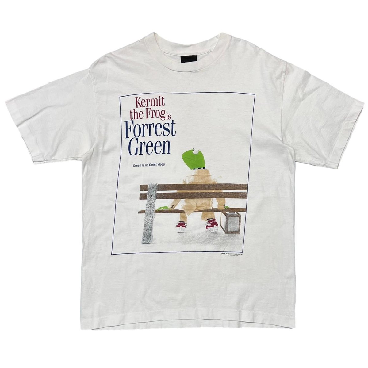 KERMIT FORREST GREEN FORREST GUMP PARODY CHANGES LARGE 9113