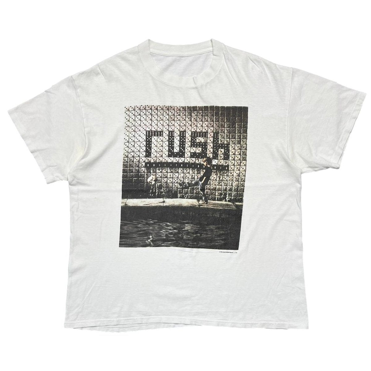 RUSH ROLL THE BONES 1991-92 TOUR WHITE FITS XL 3900