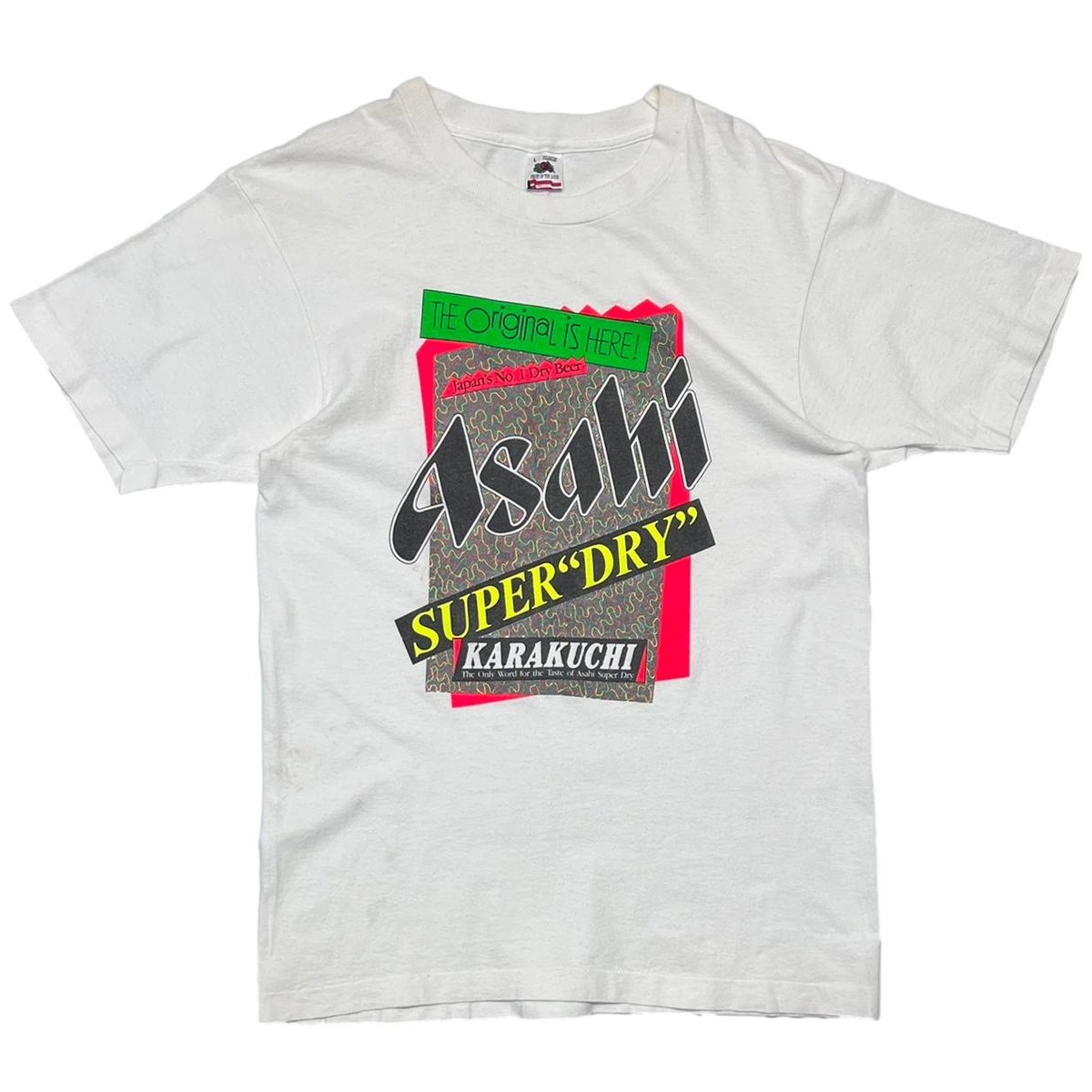 Asahi SUPER"DRY" WHITE FRUIT OF THE LOOM LARGE 5077