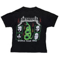 METALLICA WORLD TOUR 1992 RULES BOOTLEG FITS LARGE 0862