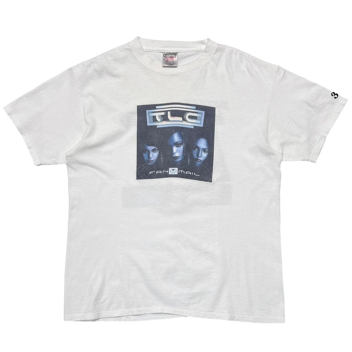 TLC FAN MAIL FAN CLUB 1994 WHITE ONEITA LARGE 6856