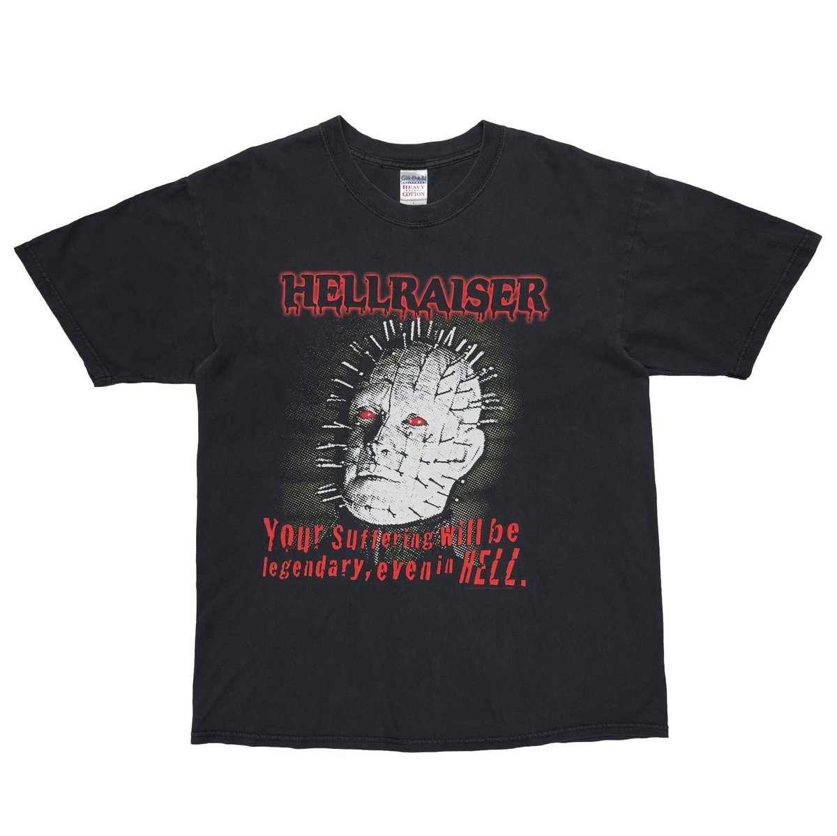 HELLRAISER 2004 YOUR SUFFERING WILL BE LEGENDARY, EVEN IN HELL GILDAN LARGE 6316