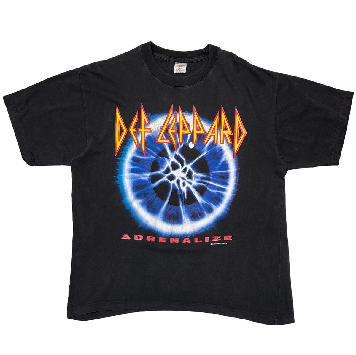 DEF LEPPARD ADRENALIZE THE 7-DAYS WEEKEND TOUR BRIGHT GREEN LARGE 4907