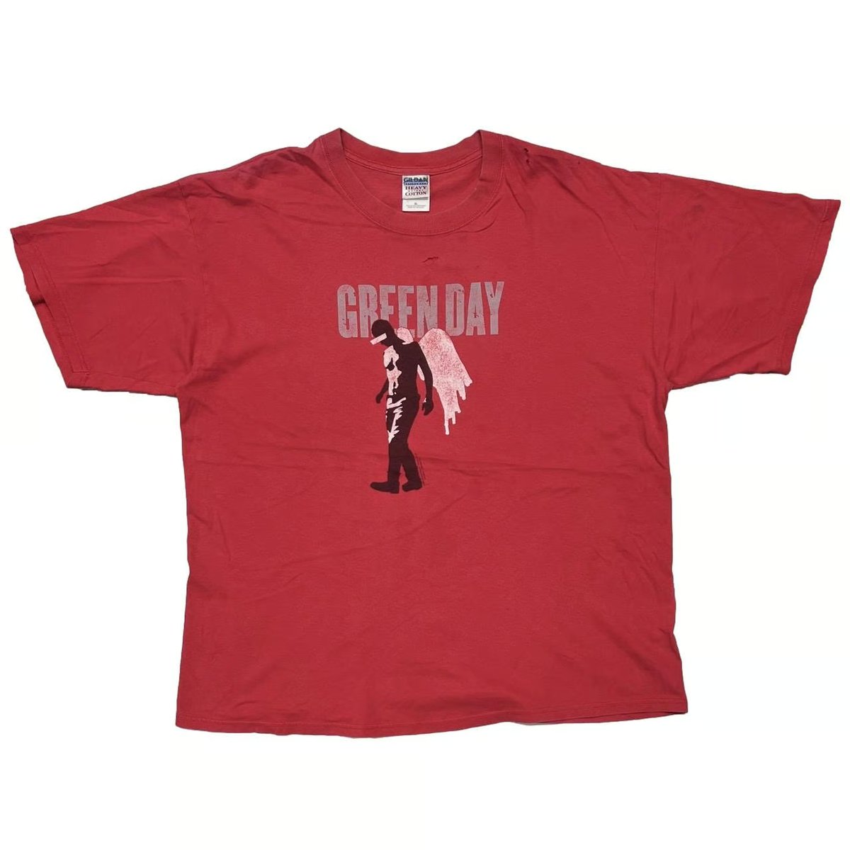 GREEN DAY 2004 TOUR RED GILDAN XL 0173