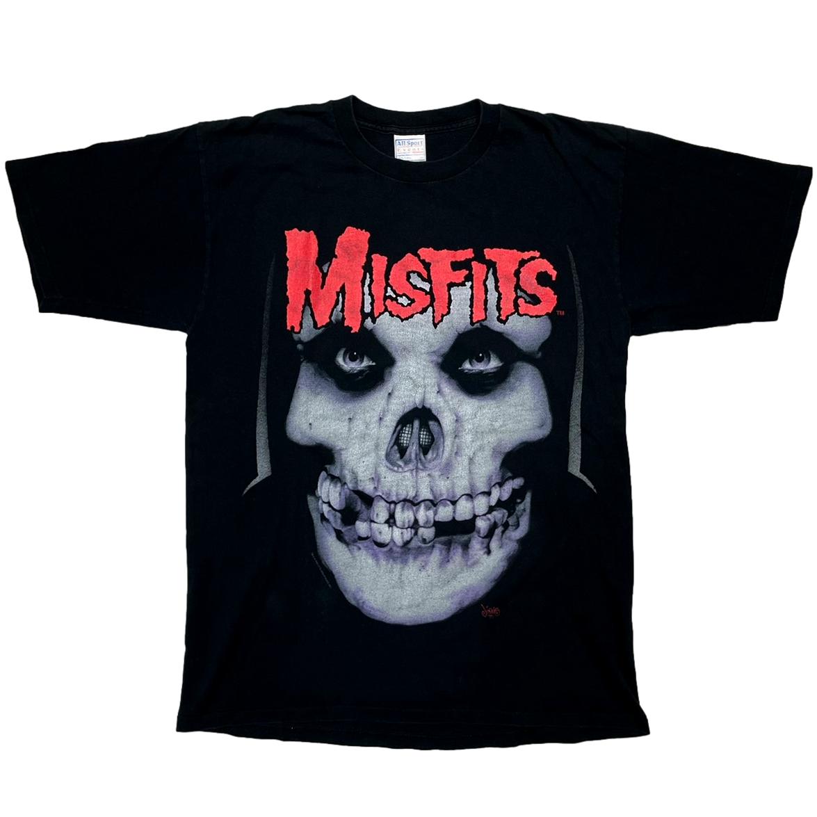 MISFITS SKULL 20 YEARS OF TERROR 1977-1997 ALL SPORT LARGE 3493