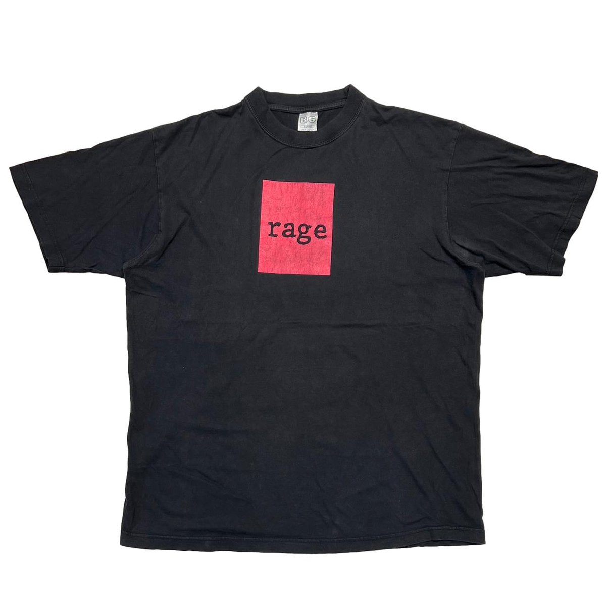 RAGE AGAINST THE MACHINE GUERRILLA RADIO SQUARE LOGO BG XL 7662