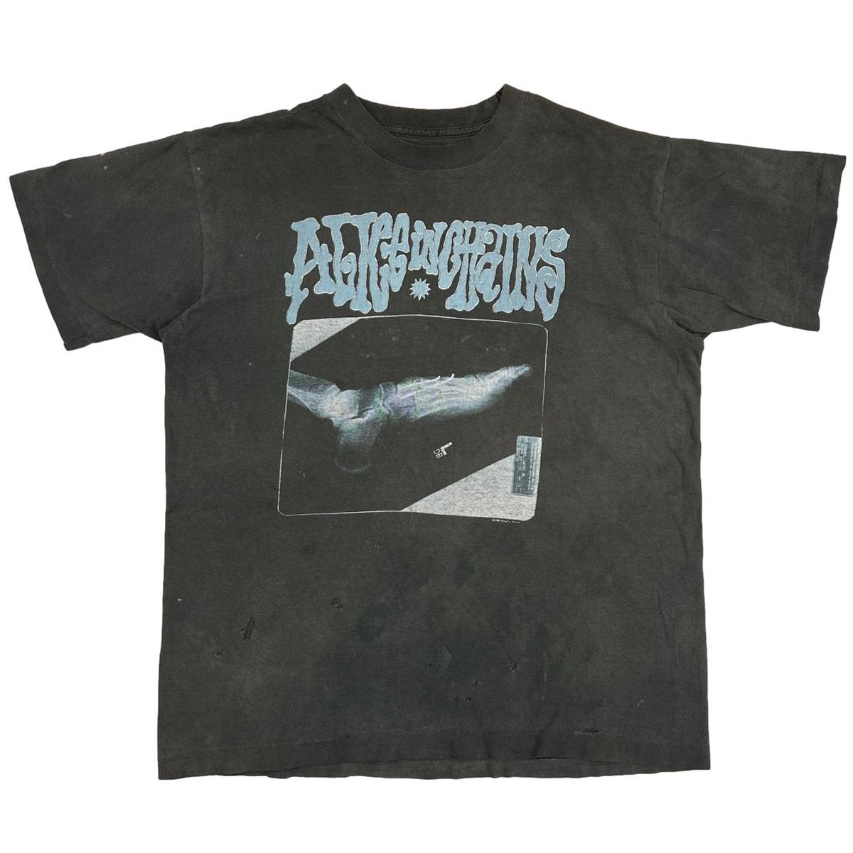 ALICE IN CHAINS BROKEN FOOT X-RAY TEE FITS XL 2855