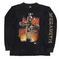 MEGADETH CAOS COMICS SKULL CROSS LS FITS LARGE 0005