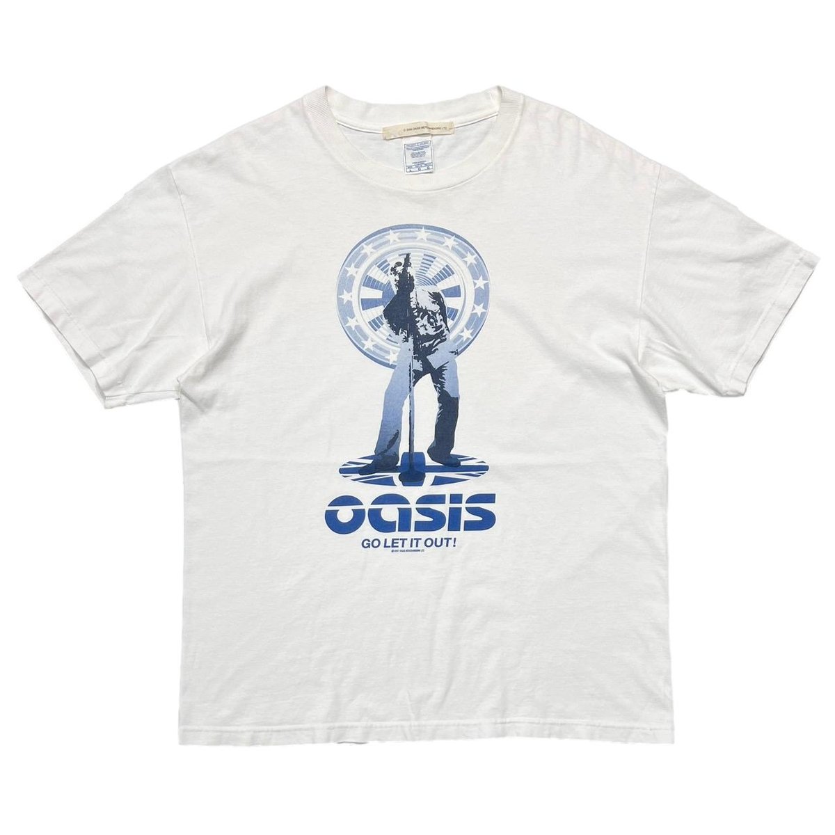 oasis 2007 GO LET IT OUT ! WHITE LARGE 3499