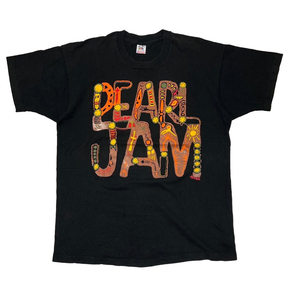 PEARL JAM music for rhinos FRUIT OF THE LOOM XL 8328