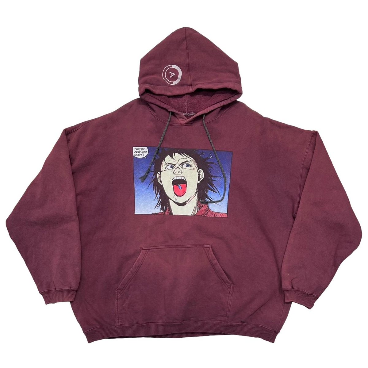 ANARCHIC ADJUSTMENT AKIRA TETSUO PILL HOODIE WINE FITS XXL 1716