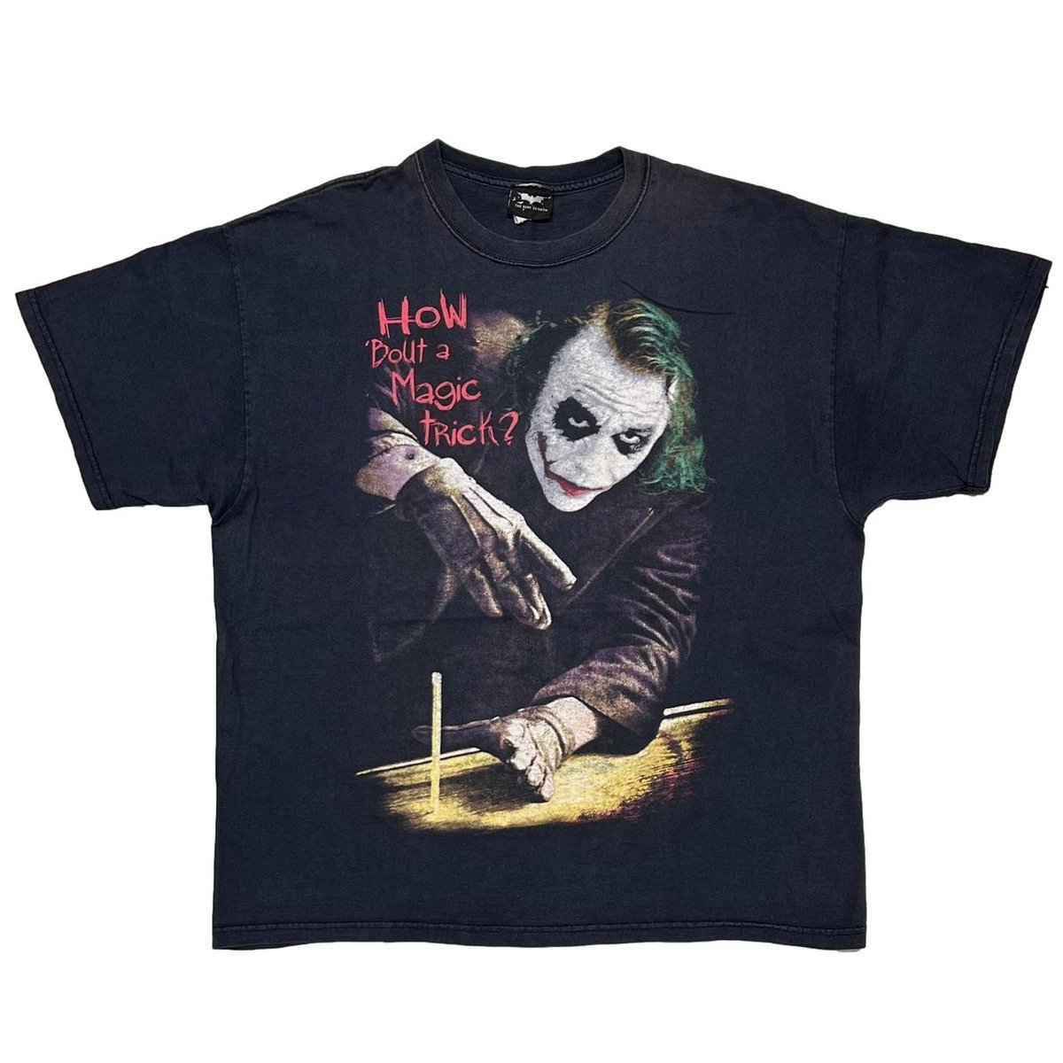 THA DARK KNIGHT JOKER HOW BOUT A MAGIC TRICK? XL 7751