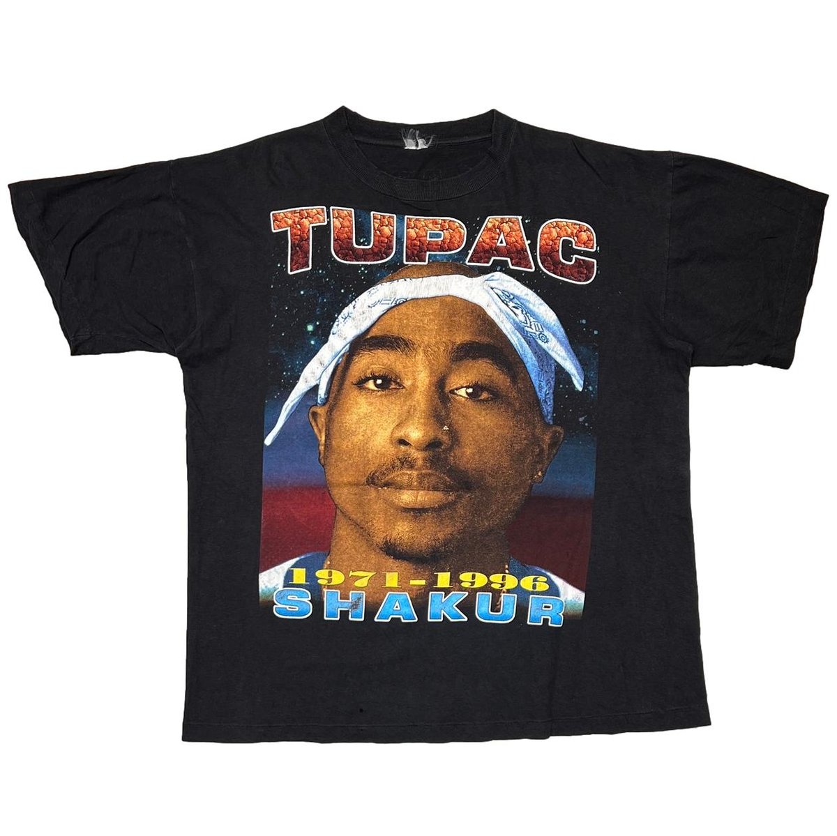 2PAC RAP DESIGN AGAINST ALL ODDS FITS XL 6436