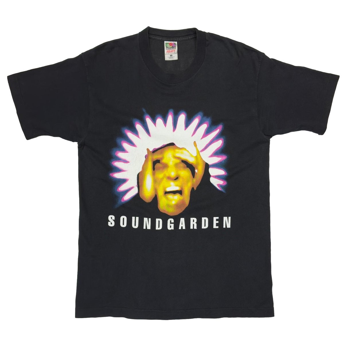SOUNDGARDEN BLACK HOLE SUN FRUIT OF THE LOOM LARGE 8982