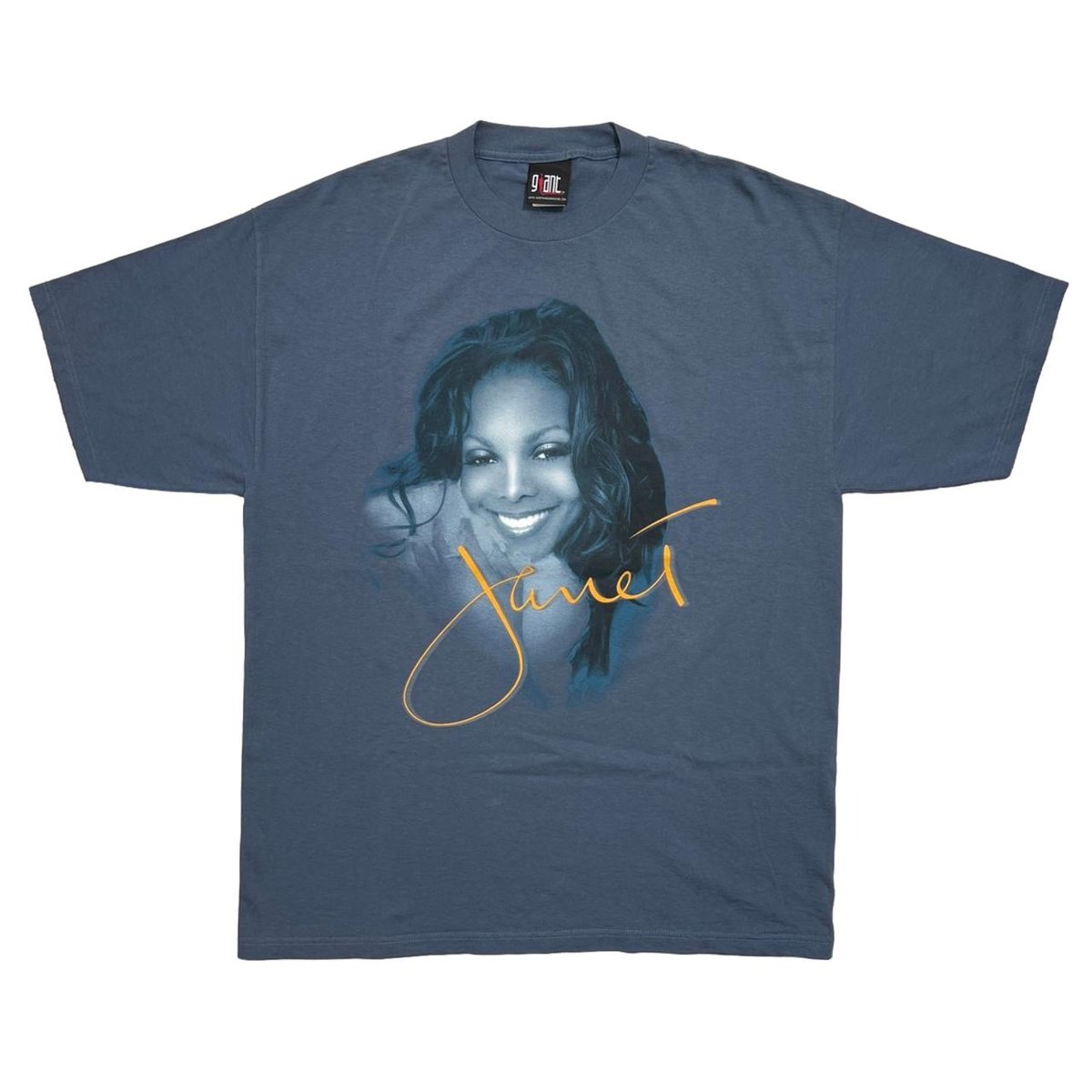 JANET JACKSON ALL FOR YOU TOUR BLUE SLATE giant XL 2096