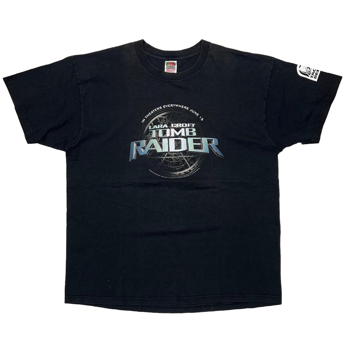 TOMB RAIDER MOVIE PROMO TACO BELL FRUIT OF THE LOOM XL 6502