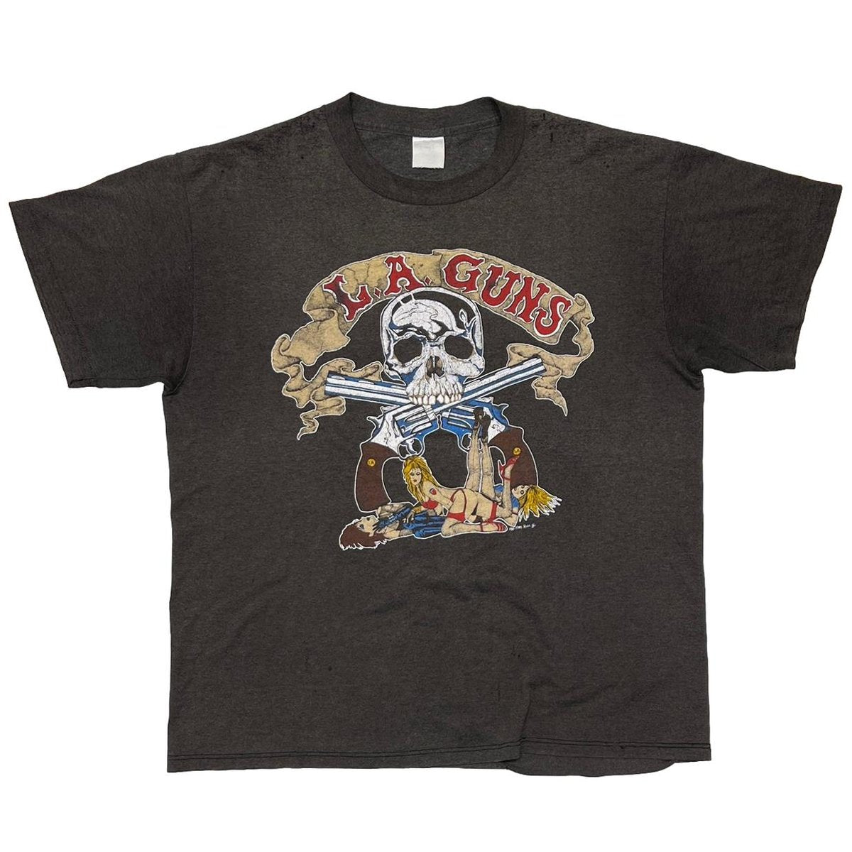 L.A. GUNS SES BOOZE &TATTOOS SPRING FORD XL 3582