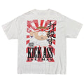 South Park CARTMAN KICK ASS WHITE FITS XL 5575