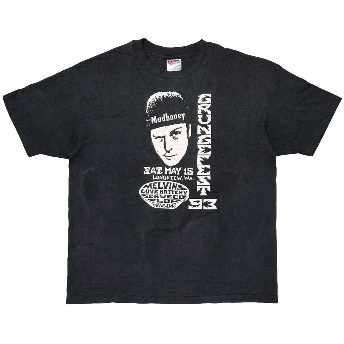 GRUNGEFEST '93 Mudhoney MELVINS TOUCH ME, I'M HICK Hanes XL 6499