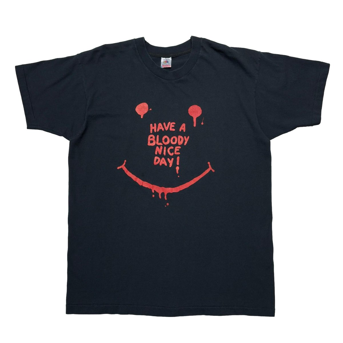 HIGHLANDER HAVE A BLOODY NICE DAY SMILE FRUIT OF THE LOOM XL 4789