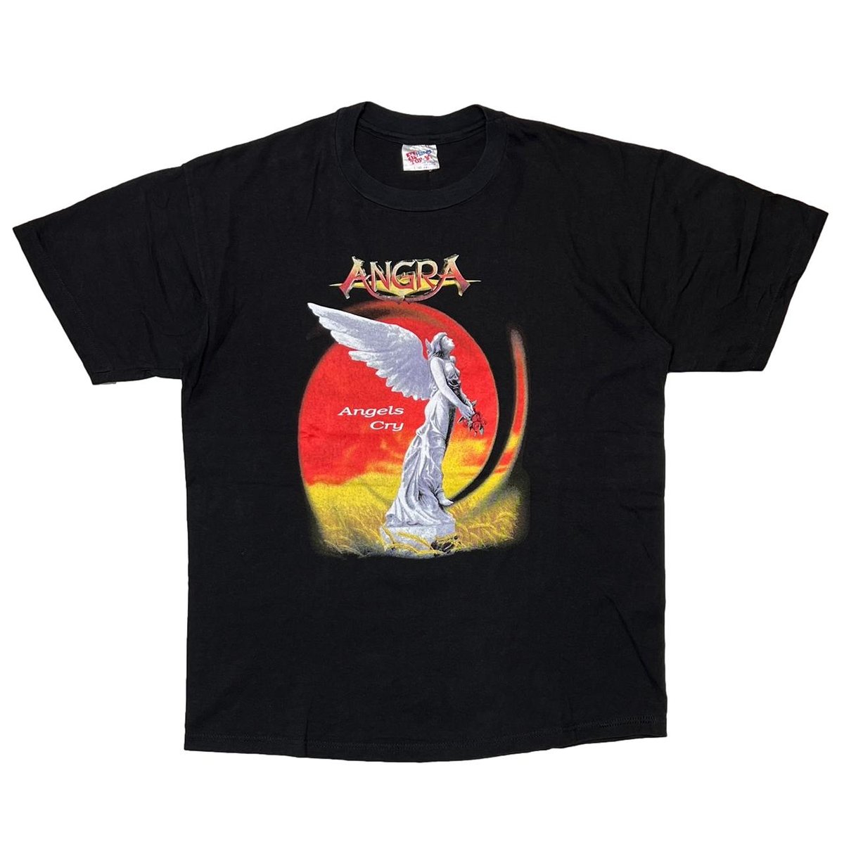 ANGRA ANGELS CRY HANES TOP LARGE 7714