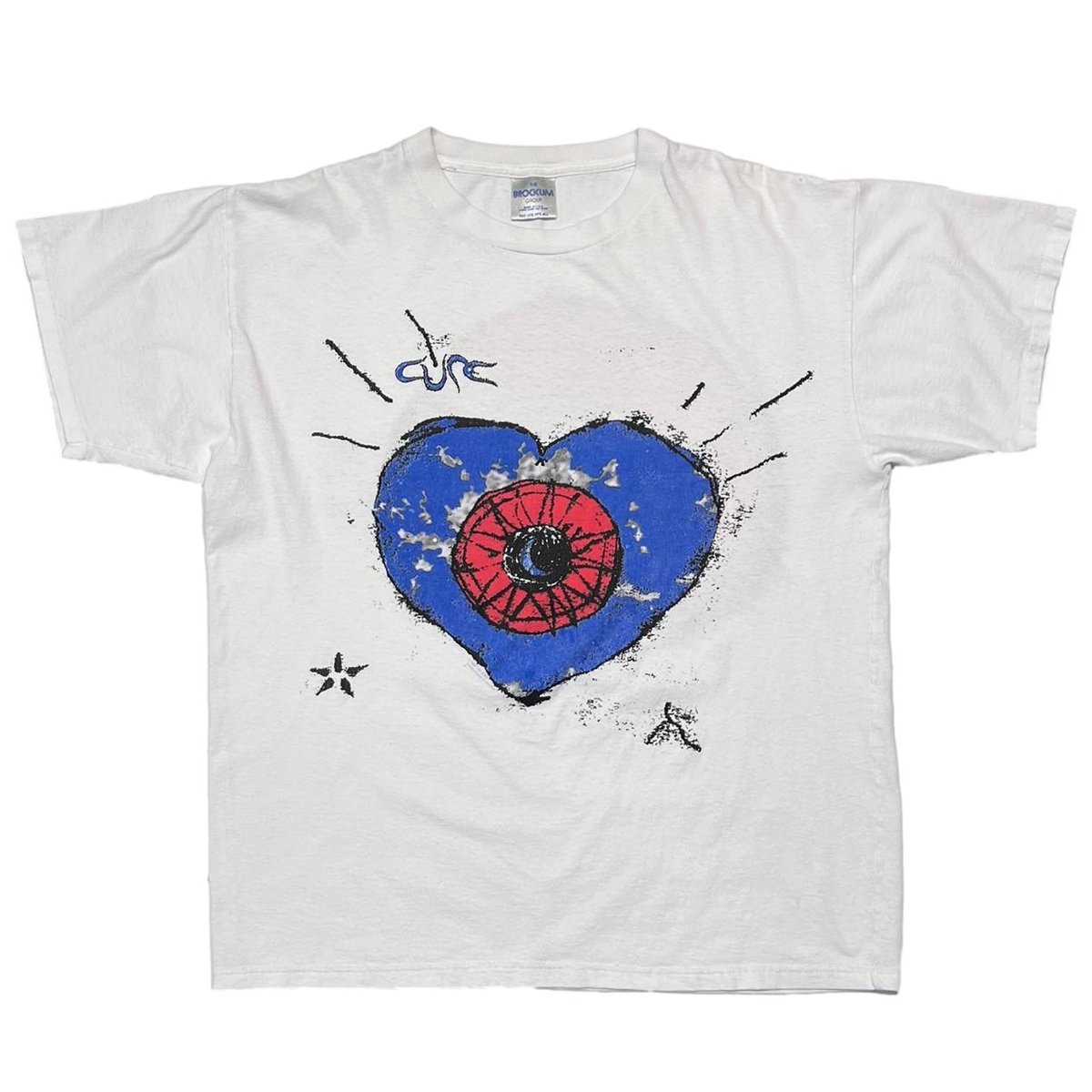 THE CURE WISH TOUR NORTH AMERICA SUMMER 92 WHITE BROCKUM OSFA 8532
