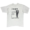 RAGE AGAINST THE MACHINE WE HAVE DETERMINED WHITE BRIGHT GREEN EURO XL 6734