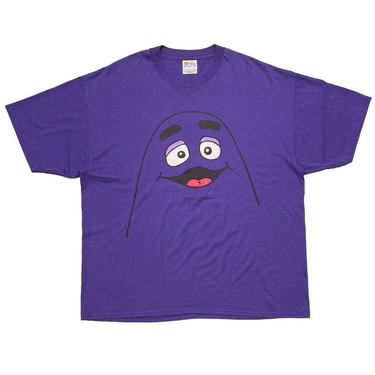 McDonald's GRIMACE PURPLE Hanes XL 6865