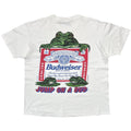 Budweiser JUMP ON A BUD WHITE LEE LARGE 1861