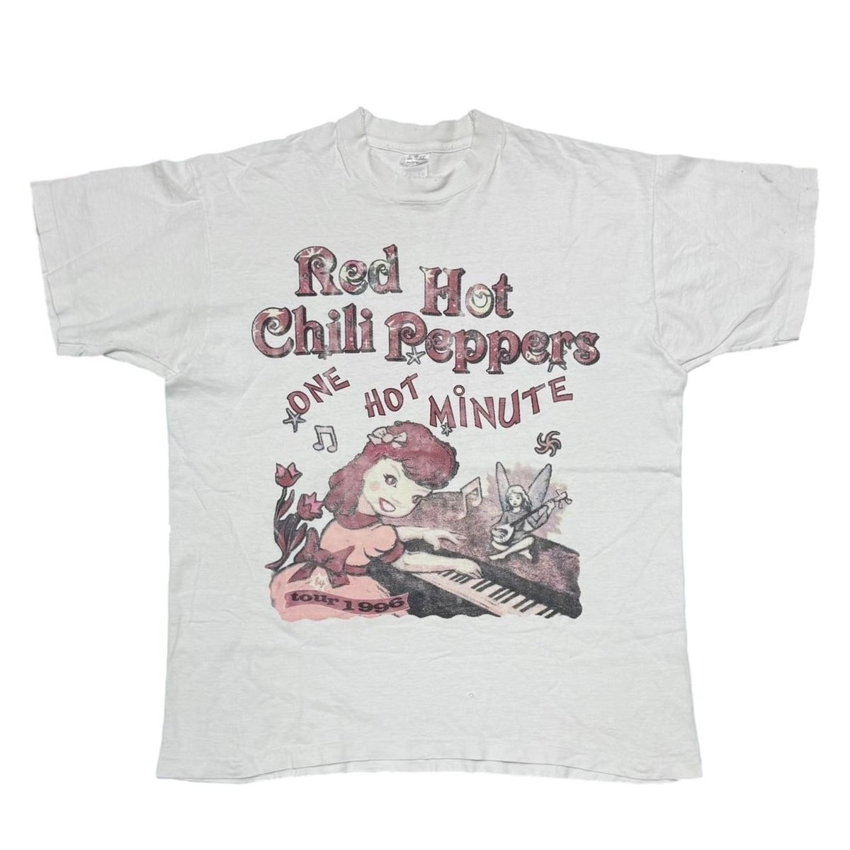RED HOT CHILI PEPPERS ONE HOT MINUTE TOUR PIANO BOOTLEG WHITE XL 4314
