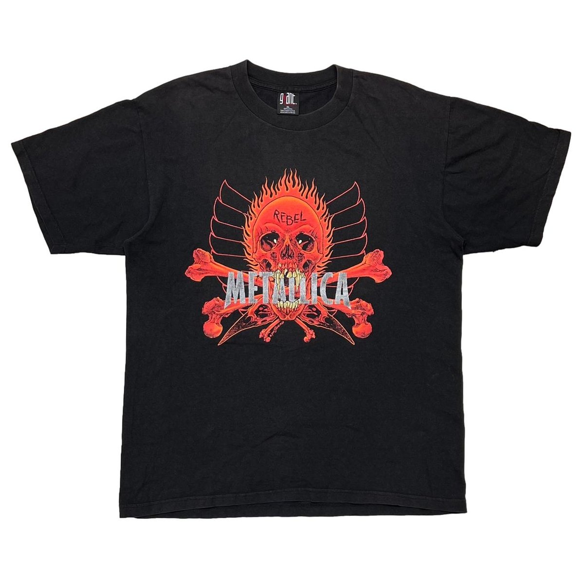 METALLICA PUSHEAD REBEL YING YANG SKULL GIANT XL 8697