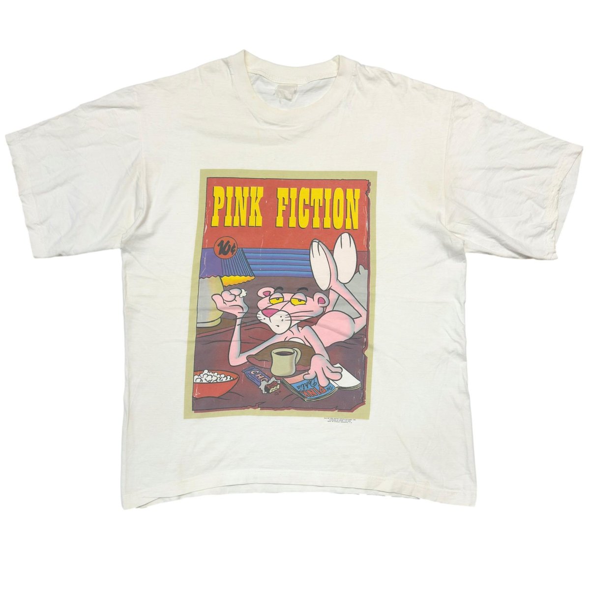 PINK PANTHER 1996 PINK FICTION PULP FICTION PARODY EURO FITS XL 8360